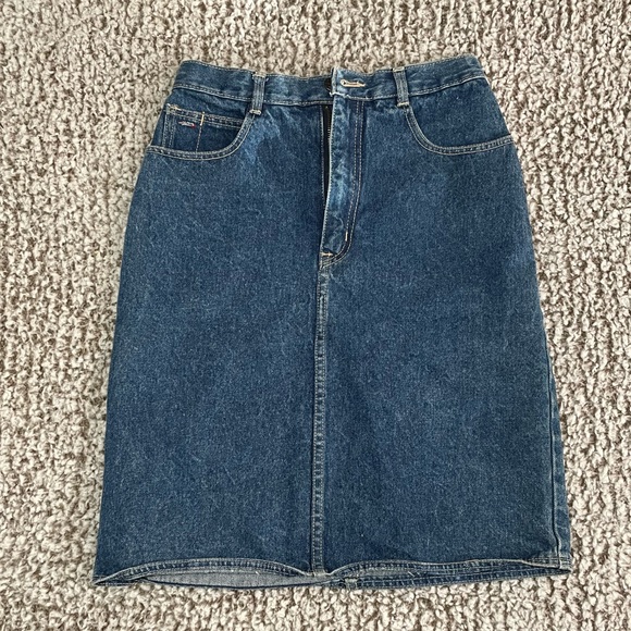 Vintage 80s coca cola denim skirt - Picture 7 of 9